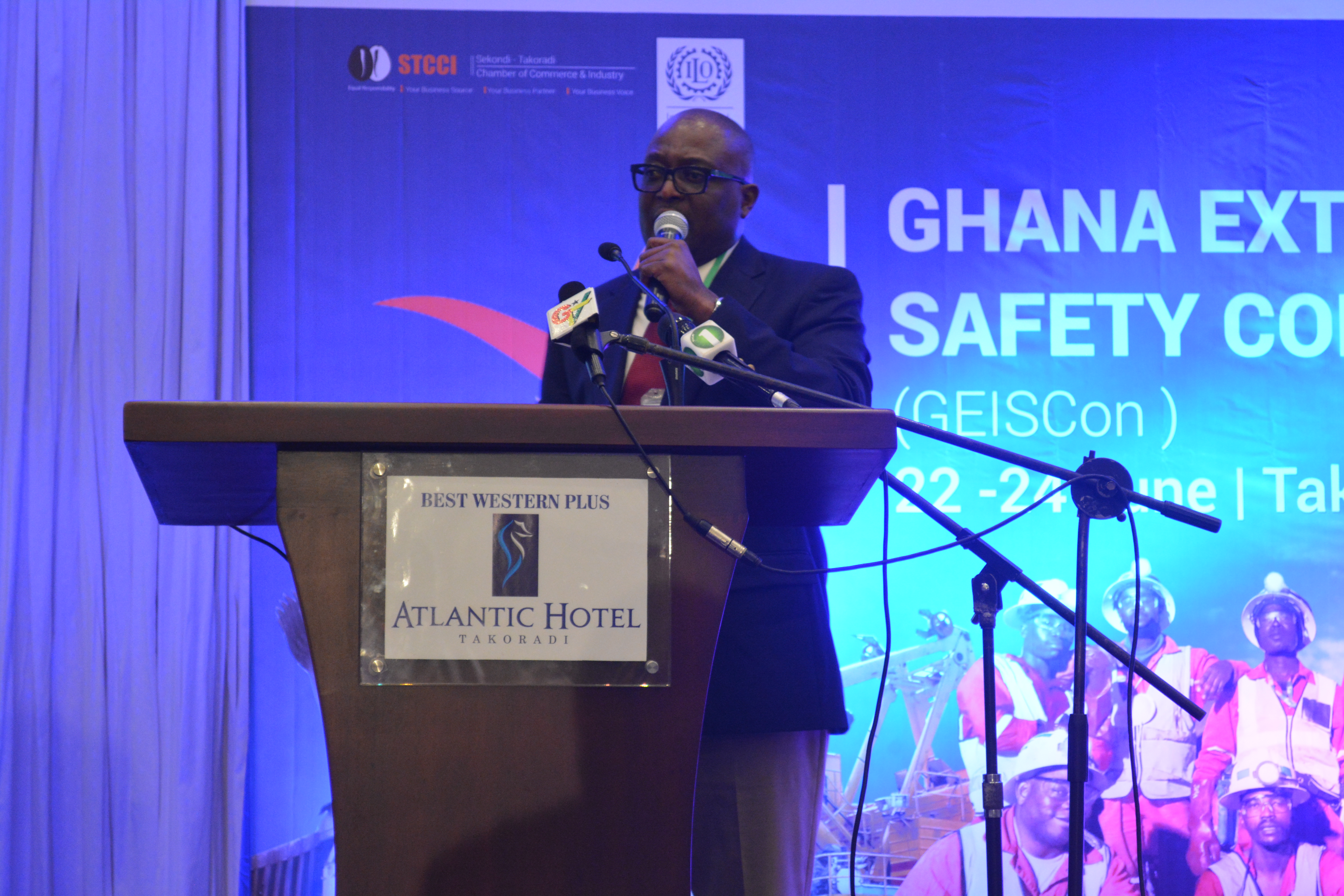 Dr Kwame Boakye-Agyei, Director for Health, Safety, Environment and Security, KOSMOS